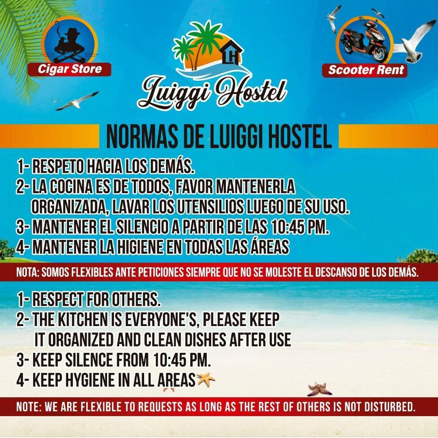 Luiggi Hostel Лас Терренас Экстерьер фото
